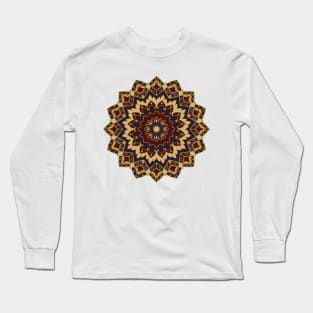 Oriental elegant ornament mandala Long Sleeve T-Shirt